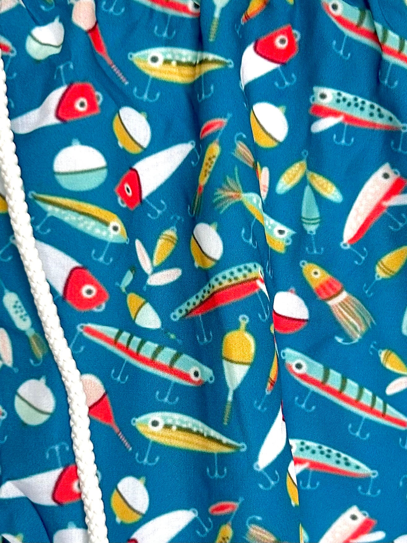 Ocean Blue Fish Hooks Swim