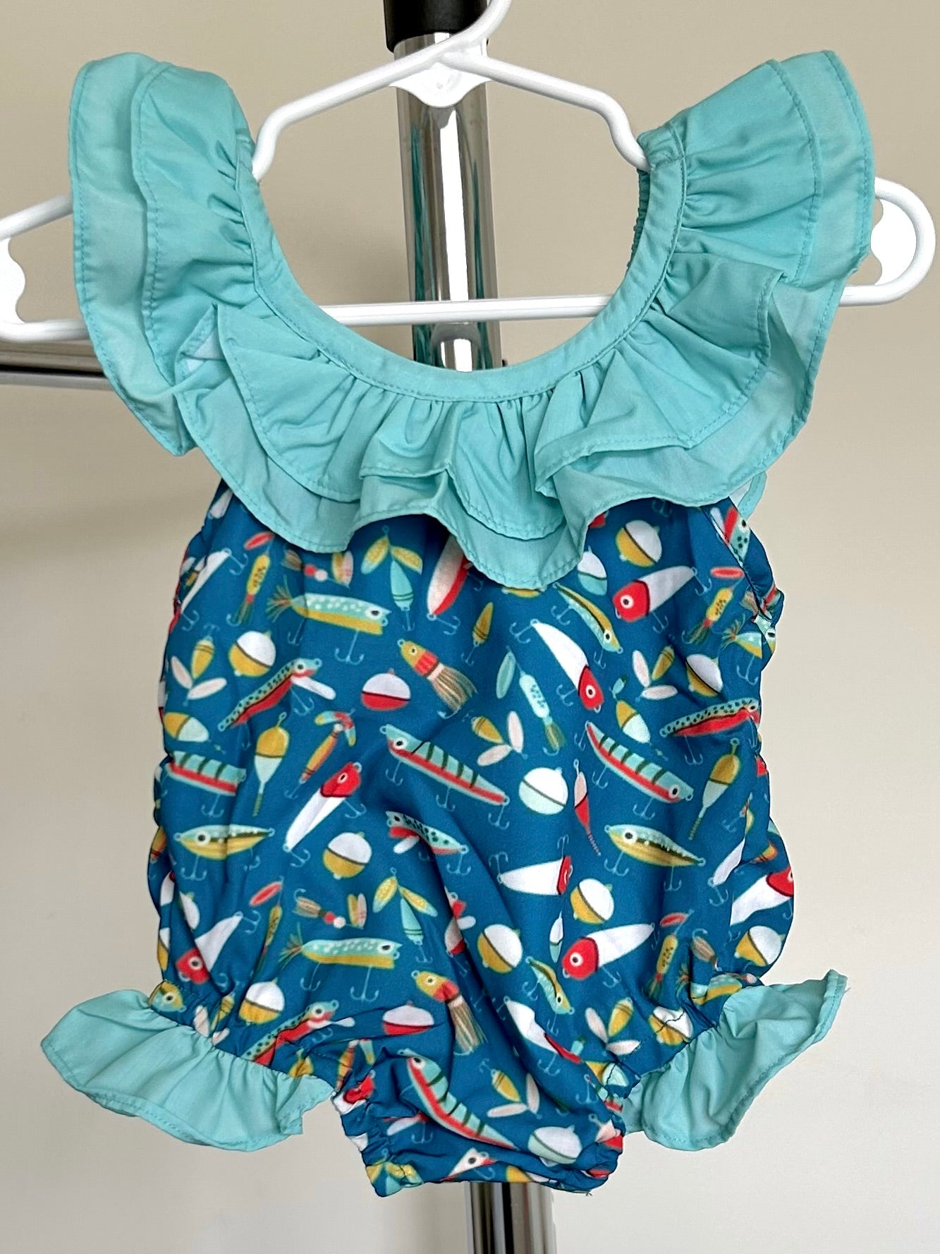 Ocean Blue Fish Hooks Swim