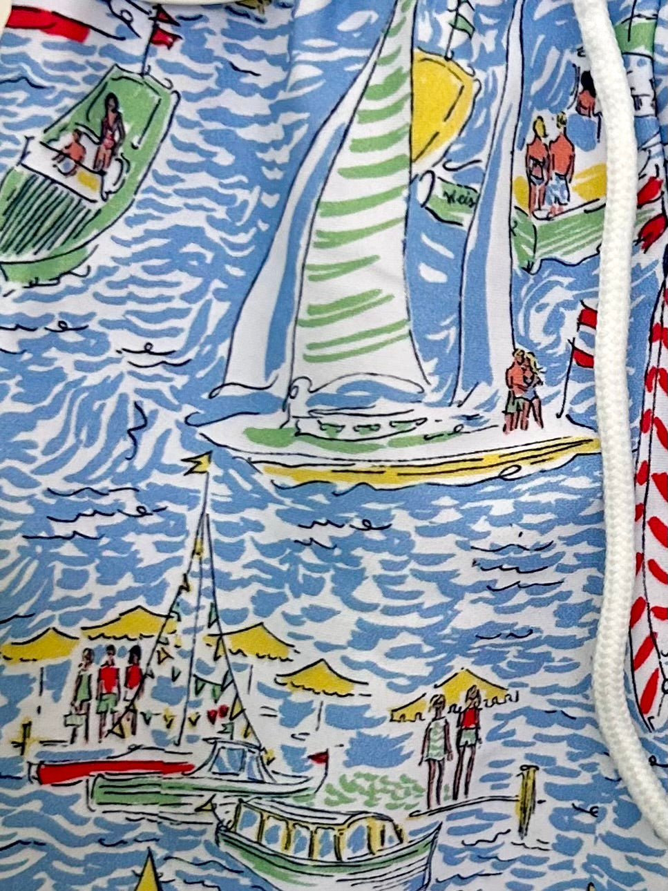 Lime and Blue Yacht Club Swim