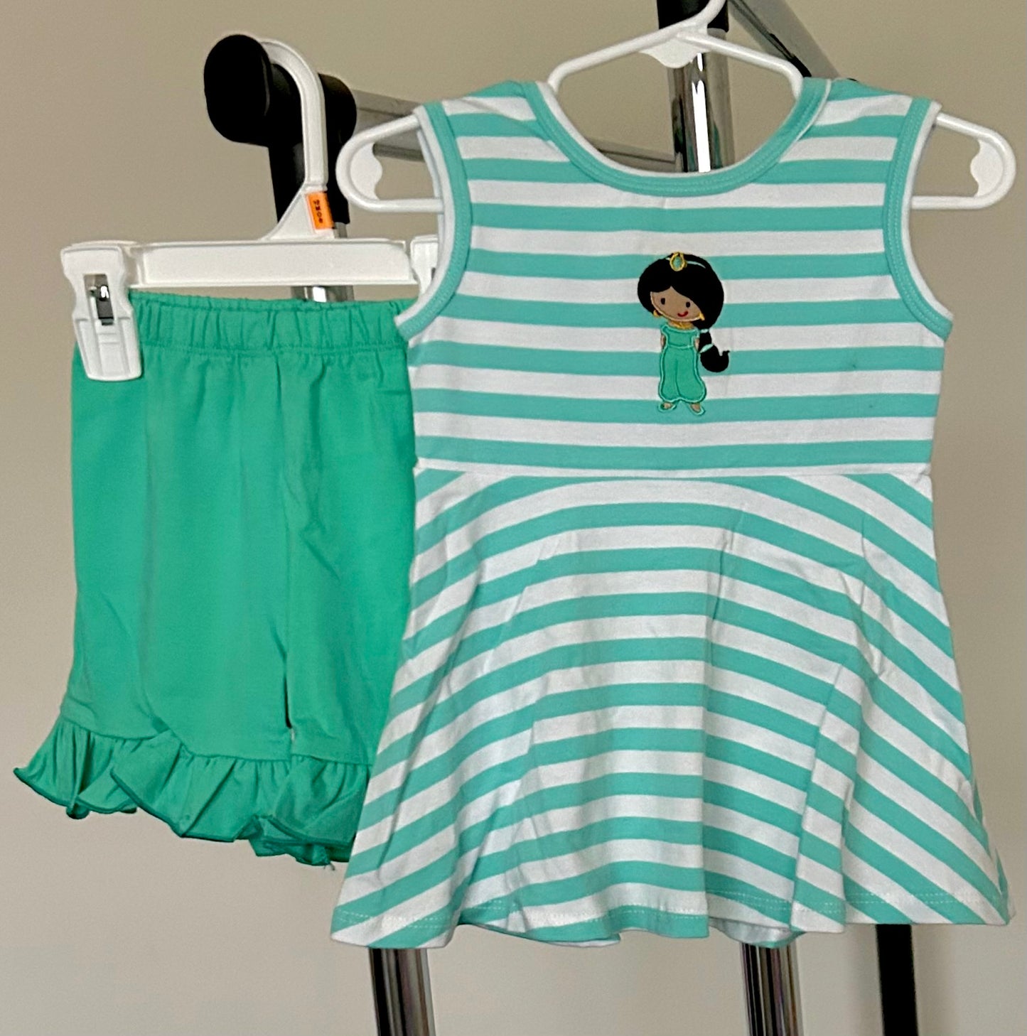 A Whole New World Turquoise and Stripes