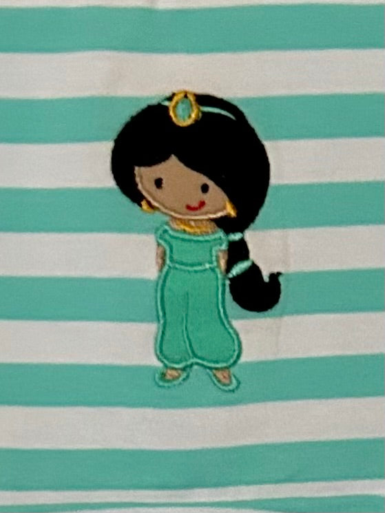 A Whole New World Turquoise and Stripes
