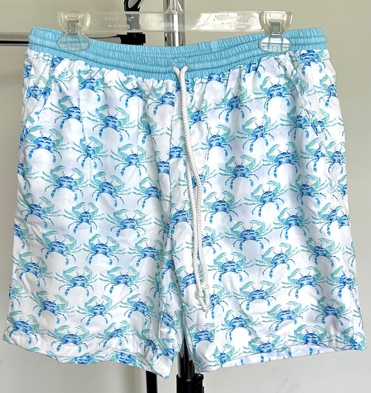 Blue Alaskan Crabs Family Swim