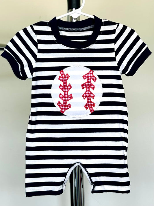 Navy and Stripes Basball
